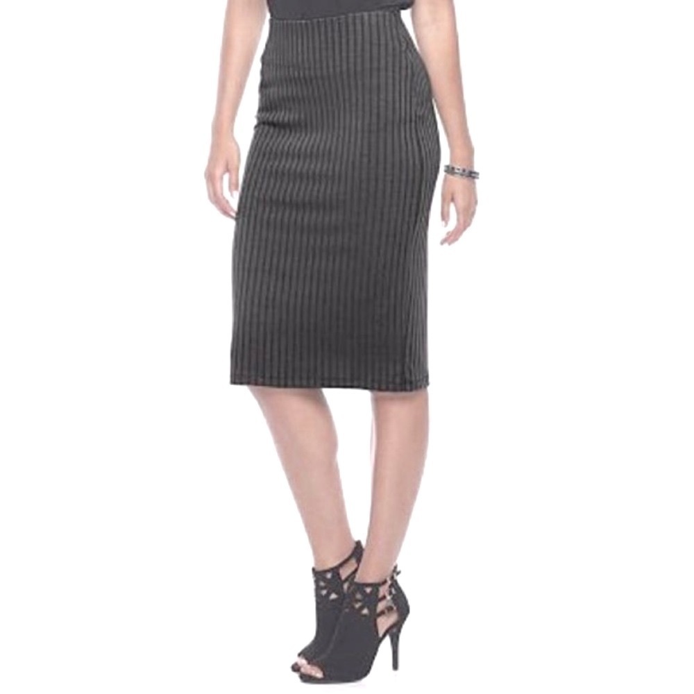 NWT Apt 9 Pencil Skirt Tummy control dusty leaf green Womens Sz L